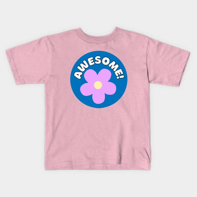 Encouragement Flower Kids T-Shirt by Haministic Harmony